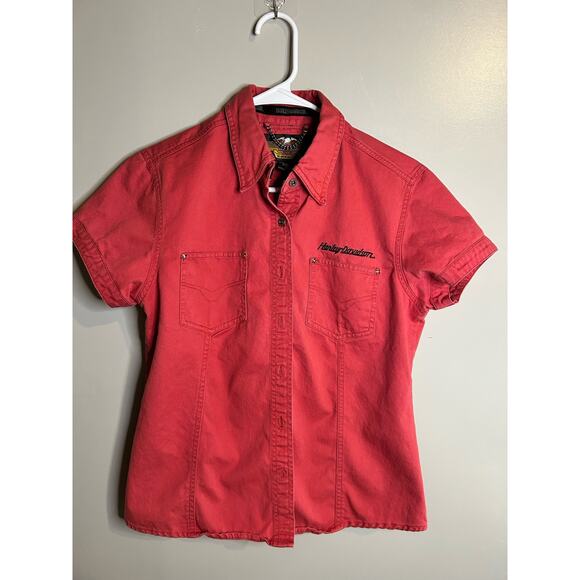 Harley Davidson Button Down shirt - Picture 1 of 4